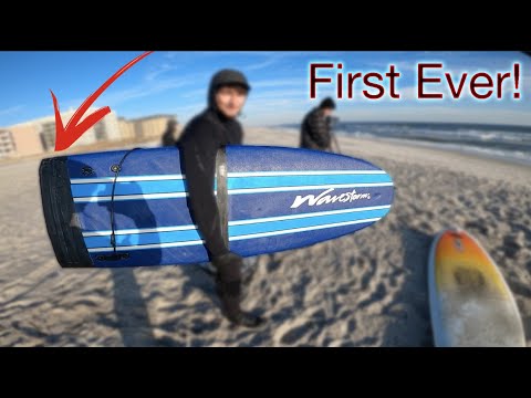 FIRST EVER WAVESTORM TWIN FIN BEATER SURFBOARD! (Customizing Broken Board)