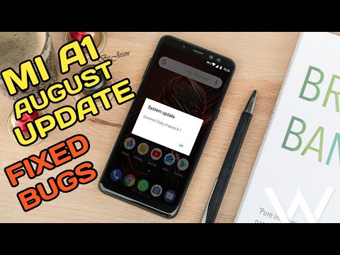 Xiaomi Mi A1 : Official Stable August OTA Update w/ Notification LED Fix! Video