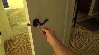 How Do I Unlock Privacy Door Lock Without a Key?