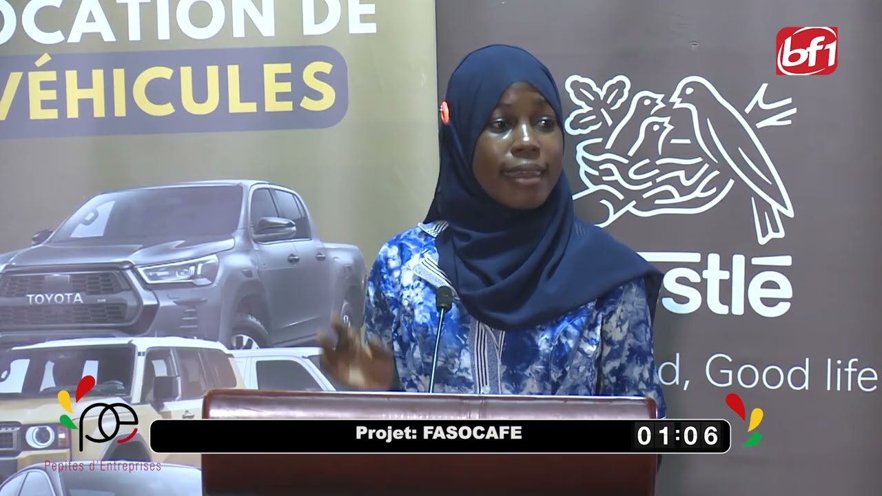 Assihatou DEMBELE, propose une alternative locale au café traditionnel avec Faso Café