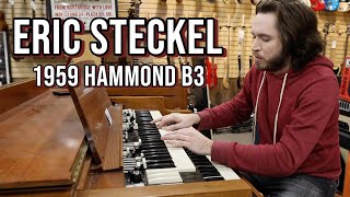 Video thumbnail for Eric Steckel playing Norm’s 1959 Hammond B3 at Norman’s Rare Guitars by Normans Rare Guitars