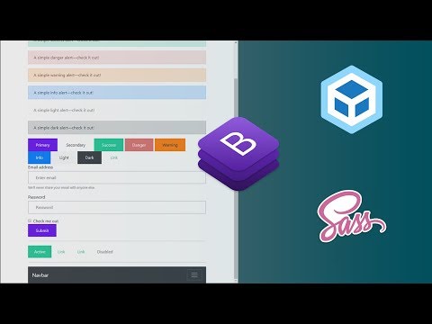 Customize Bootstrap 4 with Webpack | Webpack tutorials