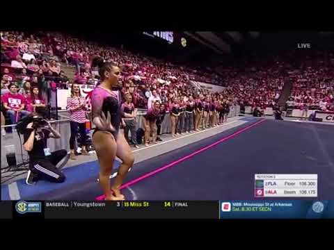 Amelia Hundley (Florida) 2019 Floor vs Alabama 9.9