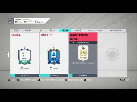 FIFA20 SBC / DCE LIGUE SAUDI PROFESSIONAL LEAGUE - AL ADALAH - SOLUTION PAS CHER