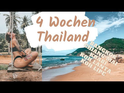 UNSERE THAILAND 🇹🇭 ROUTE – Chiang Mai, Koh Lipe, Koh Lanta, Krabi 🏝️