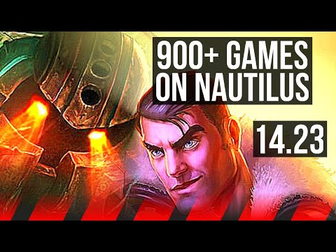 NAUTILUS vs JAYCE (TOP) | 900+ games | NA Master | 14.23