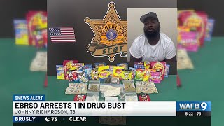 EBRSO arrests 1 in drug bust