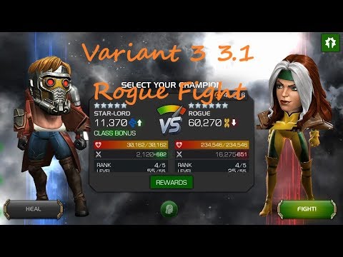 Variant 3 3.1 Rogue Mini Boss Beat Down In Polar Opposites! - MCOC - Marvel Contest of Champions