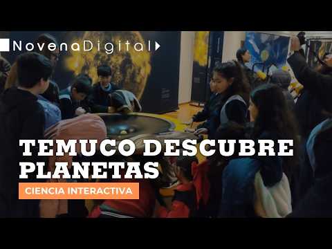 Temuco explora el universo con muestra interactiva en el Museo Ferroviario