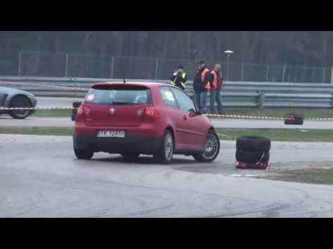 Michał Biegański VW Golf V GTI SuperOES IV 20.04.2013 Tor Kielce - rallyvideo