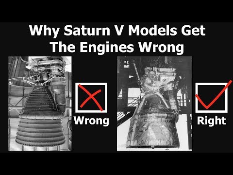 Why The Engines That Flew On Saturn V Rocket Look Different In Museums