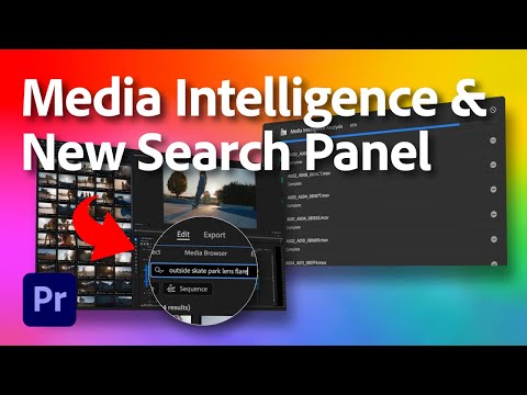 Media Intelligence New Search Panel Premiere Pro Beta shorts
