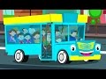 Wheels On The Bus Go Round And Round Nursery Rhymes For Children