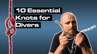 How to tie the 10 knots every diver needs to know for scuba diving!