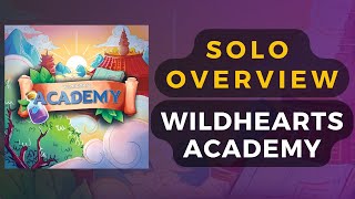 Wildhearts Academy Board Game Solo Overview | DaniCha