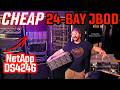 Cheap Homelab Storage Server Disk Shelf JBOD NetApp DS4246