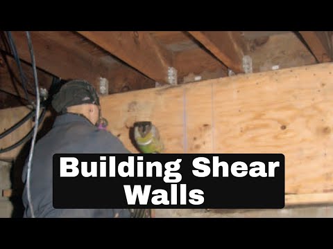 SHEAR WALL CONSTRUCTION - 8 IMPORTANT TIPS