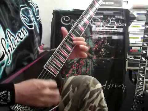 Children of Bodom Hate Crew Deathroll Guitar cover 2. video thumbnail