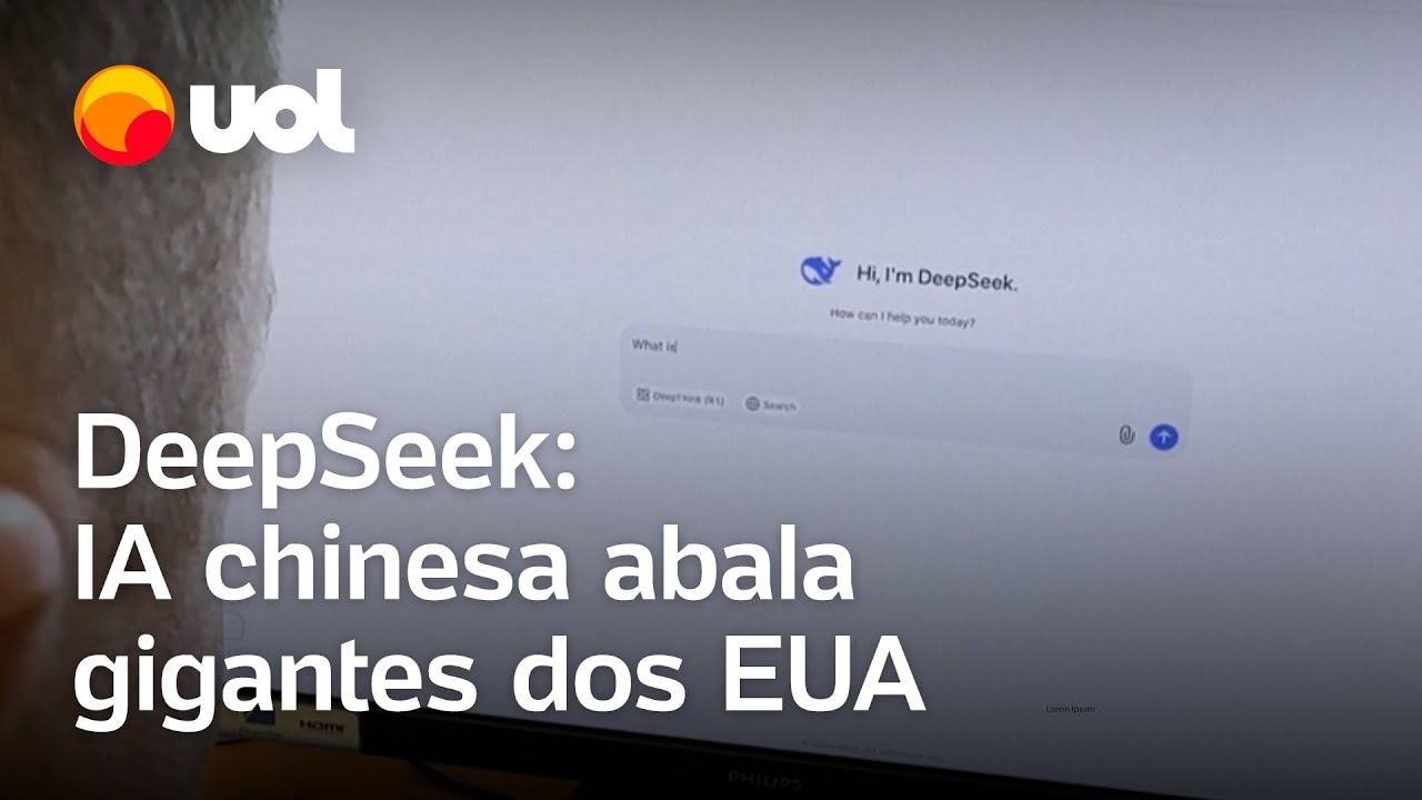 DeepSeek alcança topo de aplicativos mais baixados e sacode mercado de tecnologia