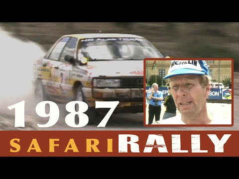 The 1987 Safari Rally in East Africa
