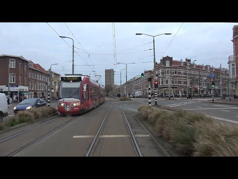 HTM MAT-rit RandstadRail 34 Remise Zichtenburg - Elandstraat - De Savornin Lohmanplein | 2023