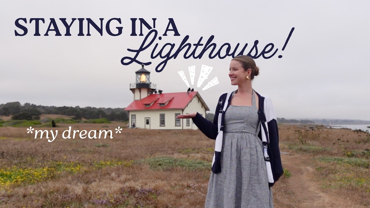 VLOG: stay at a lighthouse with us in Mendocino, CA (my DREAM WEEK)