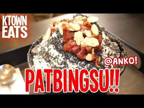 KTOWN EATS: KOREAN DESSERT @ ANKO!