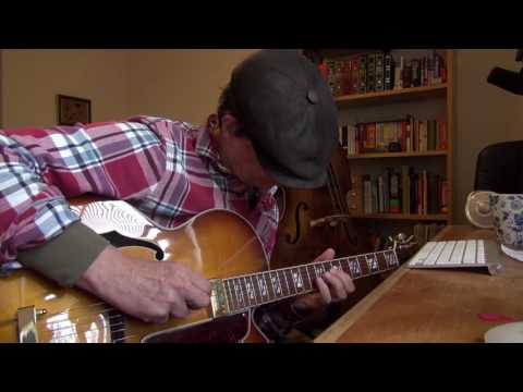 Shuffle Blues in G - Organ Trio Backing Track - played on Guitar