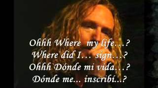 Auctioned  letra Ingles Español Dark Tranquillity