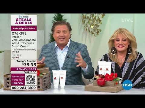 Perlier 2pack Pomegranate Arm Lift Express 5in1 Cream