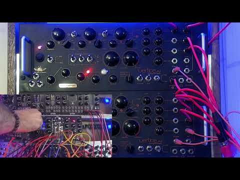 Small DNB improvisation using a Vertice Euterpe Filterbank and a Noise Engineering Manis Iteritas