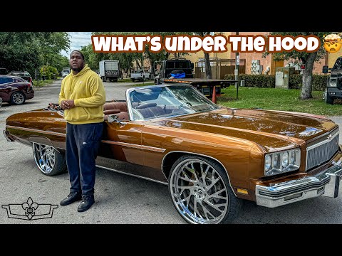 LT4 swapped 1975 caprice classic with a 10 speed transmission 😧🤯💨￼