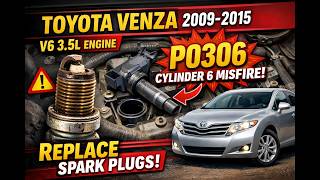 Toyota & Lexus 3.5L V6 P0306 Misfire Fix (Cylinder 6) | Spark Plug & Coil Replacement EASY