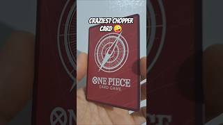 Craziest Chopper One Piece Card #shorts #tradingcard #tcg #onepiece