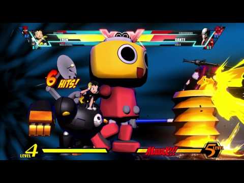 MARVEL VS CAPCOM 3: BLACK SUITE WOLVERINE VS RED HULK