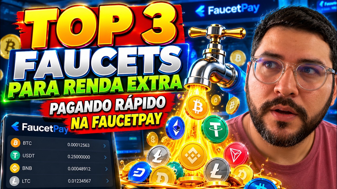 TOP 3 FAUCETS PARA FAZER RENDA EXTRA