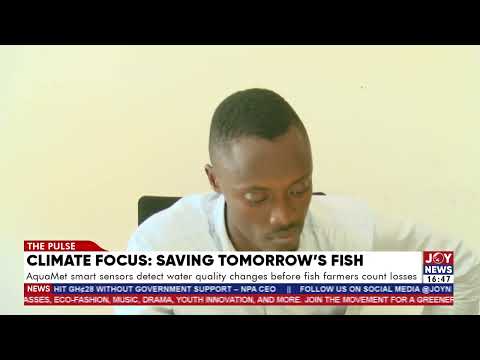 Climate Focus: AquaMet smart sensors detect water quality change before fish farmers count losses
