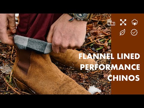 Best of Kickststarter 💡 Woodies Flannel-Lined Performance Chinos