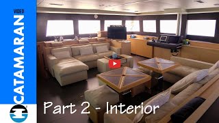 Walkthrough of a 2016 Lagoon 620 Catamaran for Sale "Double Vision" Part 2   Interior