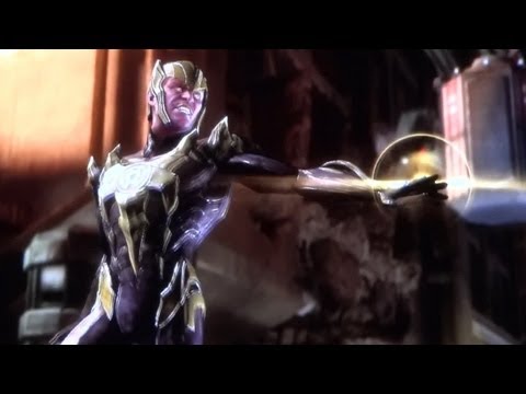 SINESTRO vs CYBORG no19 Injustice Online Wii U