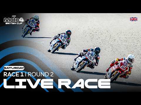 🔴 LIVE RACE 1 | Round 2 - Donington Park | 2026 Moto4 British Cup