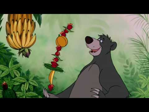 Baloo synger: ”Det Rent Og Skært Nødvendige”  Disney Klassiker Danmark