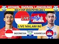 Live Tonight Indonesia Vs Cambodia 2026 Men S SEA V League Leg 2 Schedule Latest Standings