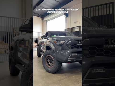 2025 Toyota Tacoma RRW RR7-V & RR7-H Wheels #88rotorsoffroad