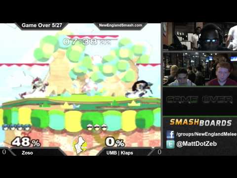 Game Over 16 - Zoso vs UMB | Klaps - SSBM WR3