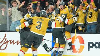 SHORT-HANDED GOAL wins it for Vegas in DOUBLE OT!!