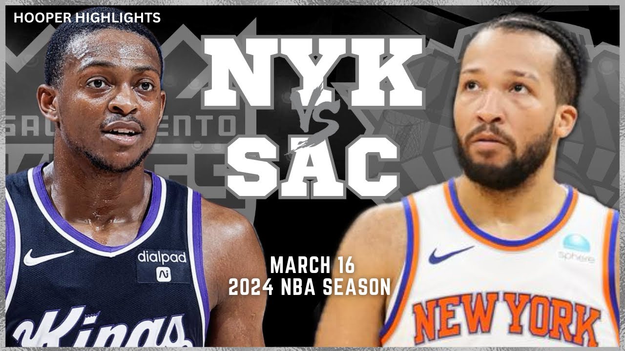 17.03.2024 | Sacramento Kings 91-98 New York Knicks