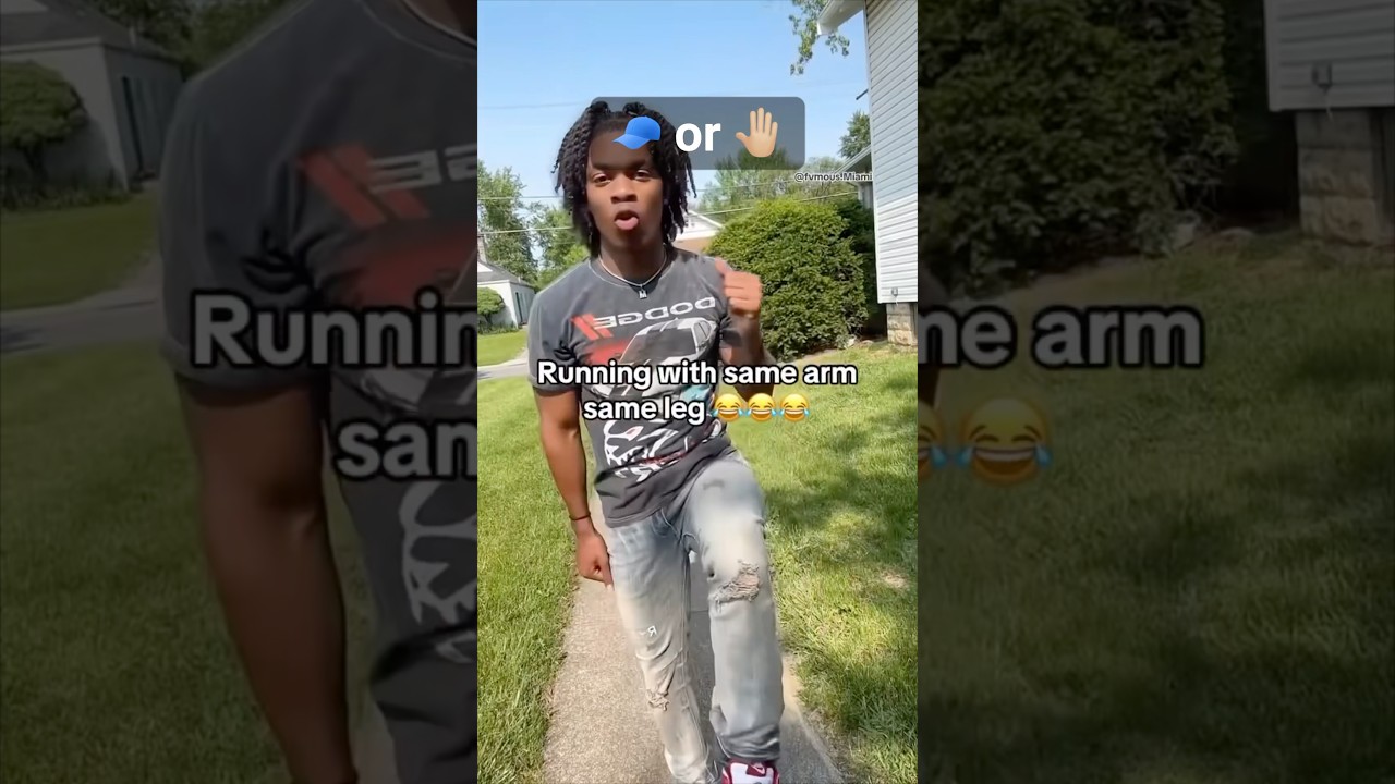 Running With Same Arm, Same Leg 🏃🏻‍♂️