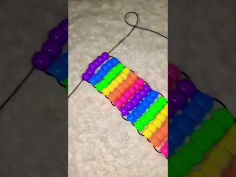 kandi tie necklace tut! :3 #kandi#beadedbracelet#kandibeads#beads#kandikid#bracelet#scene #scenekid