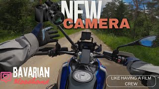 BMW R 1300 GS Motorcycle travel vlog, Testing my new Camera on the trail Off-road and all the angles